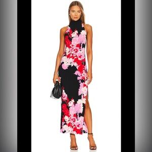 Norma Kamali flora midi dress